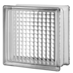 Cross Rib Standard glass block