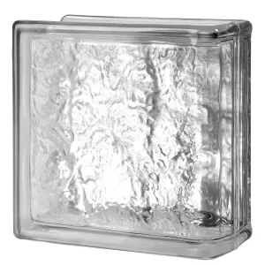 Iceberg End Block glass block