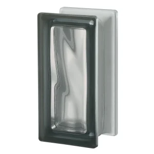 Nordica Wave Metalized Half Block glass block