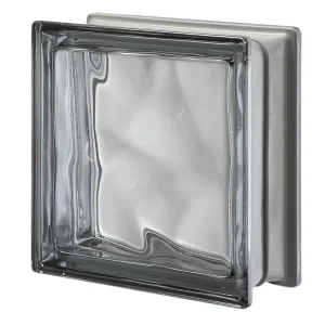 Nordica Wave Metalized glass block