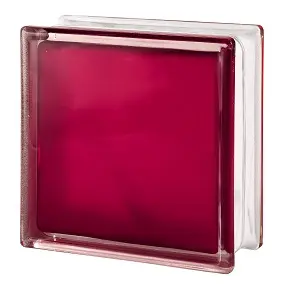 Brilly Red 100 Standard Block glass block