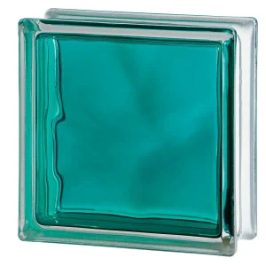 Brilly Turquoise Standard Block glass block