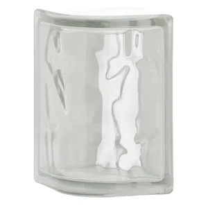 Wave Rounded Corner glass block