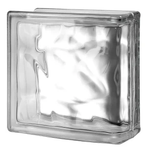 Wave End Block glass block