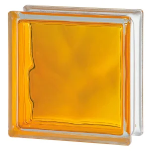 Brilly Yellow Standard Block glass block