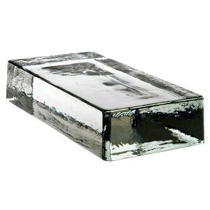 Clear Rectangle solid glass brick