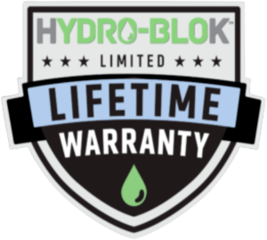 HydroBlok Limited Lifetime Warranty