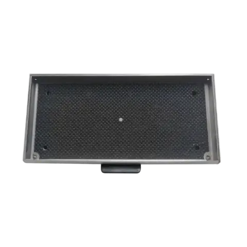 HydroBlok tile-in access tray for linear drain
