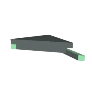 HydroBlok Medium Suspended Bench 17″ x 17″ x 24″