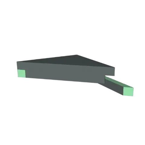 HydroBlok Medium Suspended Bench 17″ x 17″ x 24″