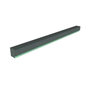 HydroBlok Shower Curb – Mini 2″ x 2½″ x 84″ Long
