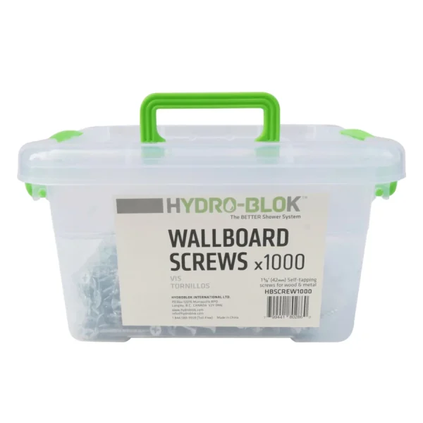HydroBlok Screws & Washers – 1,000 Count