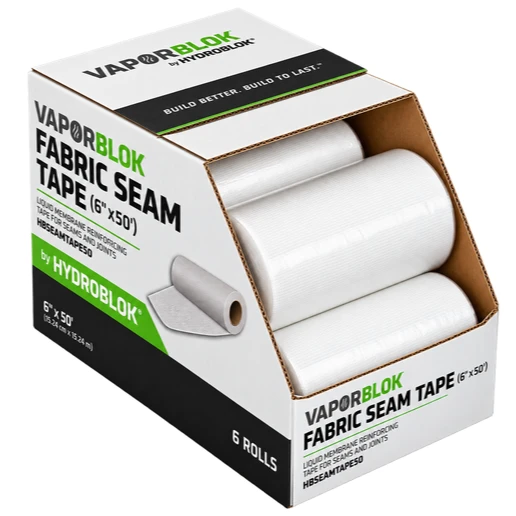 HydroBlok VaporBlok Fabric Seam Tape – 6″ x 50′